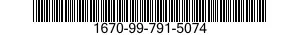 1670-99-791-5074  1670997915074 997915074
