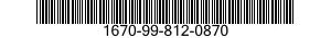 1670-99-812-0870 HARNESS,SUB ASSEMBL 1670998120870 998120870