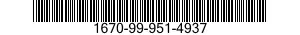 1670-99-951-4937  1670999514937 999514937