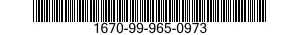 1670-99-965-0973  1670999650973 999650973