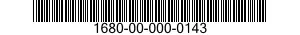 1680-00-000-0143 CUSHION,SEAT,AIRCRAFT 1680000000143 000000143