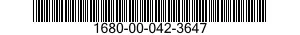 1680-00-042-3647 CONTROL ASSEMBLY,PUSH-PULL 1680000423647 000423647