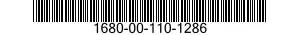 1680-00-110-1286  1680001101286 001101286