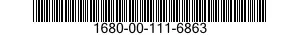 1680-00-111-6863  1680001116863 001116863