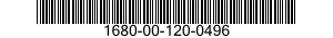 1680-00-120-0496  1680001200496 001200496