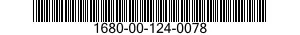 1680-00-124-0078  1680001240078 001240078