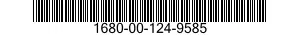 1680-00-124-9585  1680001249585 001249585