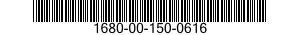 1680-00-150-0616  1680001500616 001500616