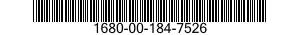 1680-00-184-7526  1680001847526 001847526