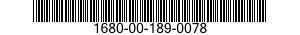 1680-00-189-0078  1680001890078 001890078