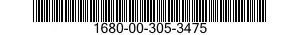 1680-00-305-3475  1680003053475 003053475