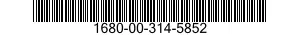 1680-00-314-5852  1680003145852 003145852