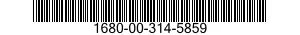1680-00-314-5859  1680003145859 003145859