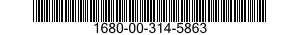 1680-00-314-5863  1680003145863 003145863
