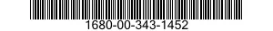 1680-00-343-1452  1680003431452 003431452