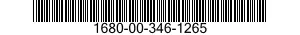 1680-00-346-1265  1680003461265 003461265