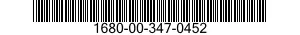 1680-00-347-0452  1680003470452 003470452