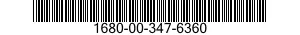 1680-00-347-6360  1680003476360 003476360
