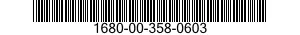 1680-00-358-0603  1680003580603 003580603