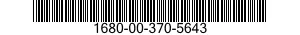 1680-00-370-5643  1680003705643 003705643