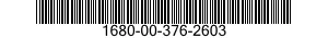 1680-00-376-2603  1680003762603 003762603