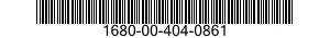 1680-00-404-0861  1680004040861 004040861