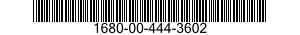 1680-00-444-3602  1680004443602 004443602
