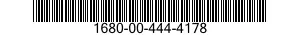 1680-00-444-4178  1680004444178 004444178