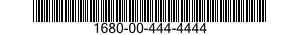 1680-00-444-4444  1680004444444 004444444