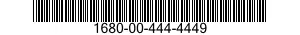 1680-00-444-4449  1680004444449 004444449