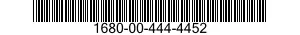 1680-00-444-4452  1680004444452 004444452
