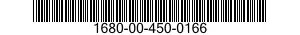 1680-00-450-0166 SUPPORT,HINGE 1680004500166 004500166