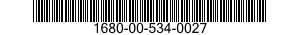 1680-00-534-0027  1680005340027 005340027