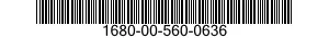 1680-00-560-0636  1680005600636 005600636