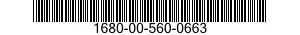 1680-00-560-0663  1680005600663 005600663