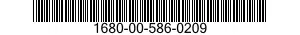 1680-00-586-0209  1680005860209 005860209