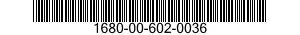 1680-00-602-0036  1680006020036 006020036