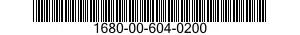 1680-00-604-0200  1680006040200 006040200