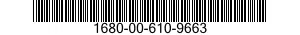 1680-00-610-9663  1680006109663 006109663