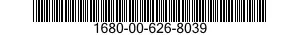 1680-00-626-8039  1680006268039 006268039