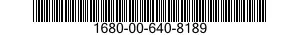 1680-00-640-8189  1680006408189 006408189