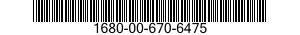1680-00-670-6475  1680006706475 006706475