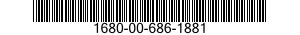 1680-00-686-1881  1680006861881 006861881