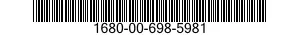 1680-00-698-5981  1680006985981 006985981