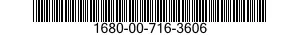 1680-00-716-3606  1680007163606 007163606
