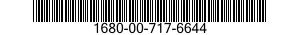1680-00-717-6644  1680007176644 007176644