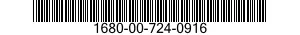 1680-00-724-0916  1680007240916 007240916