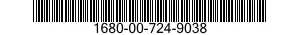 1680-00-724-9038  1680007249038 007249038