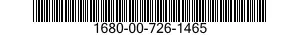 1680-00-726-1465  1680007261465 007261465