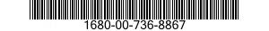 1680-00-736-8867  1680007368867 007368867